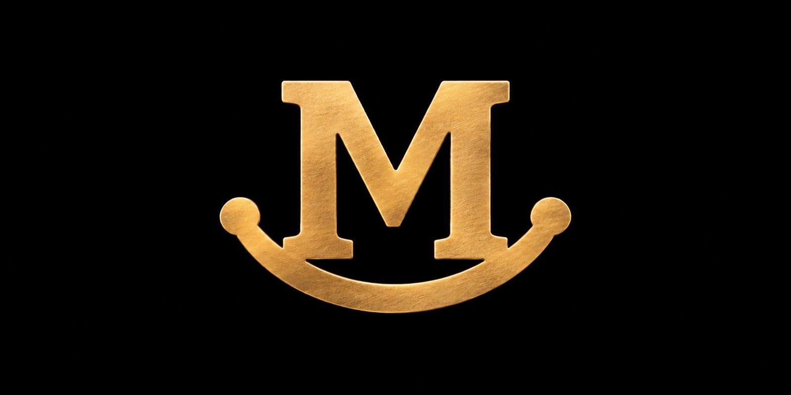 Gold Rockin M brand